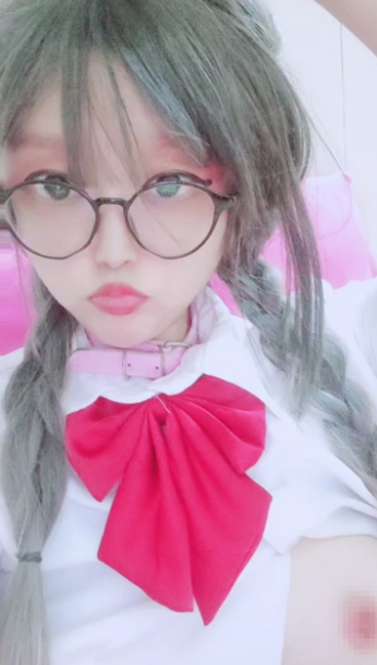 10.28 应求而发 卡哇伊妹妹【喵喵酱】一比一动漫角色~白虎小穴道具自慰